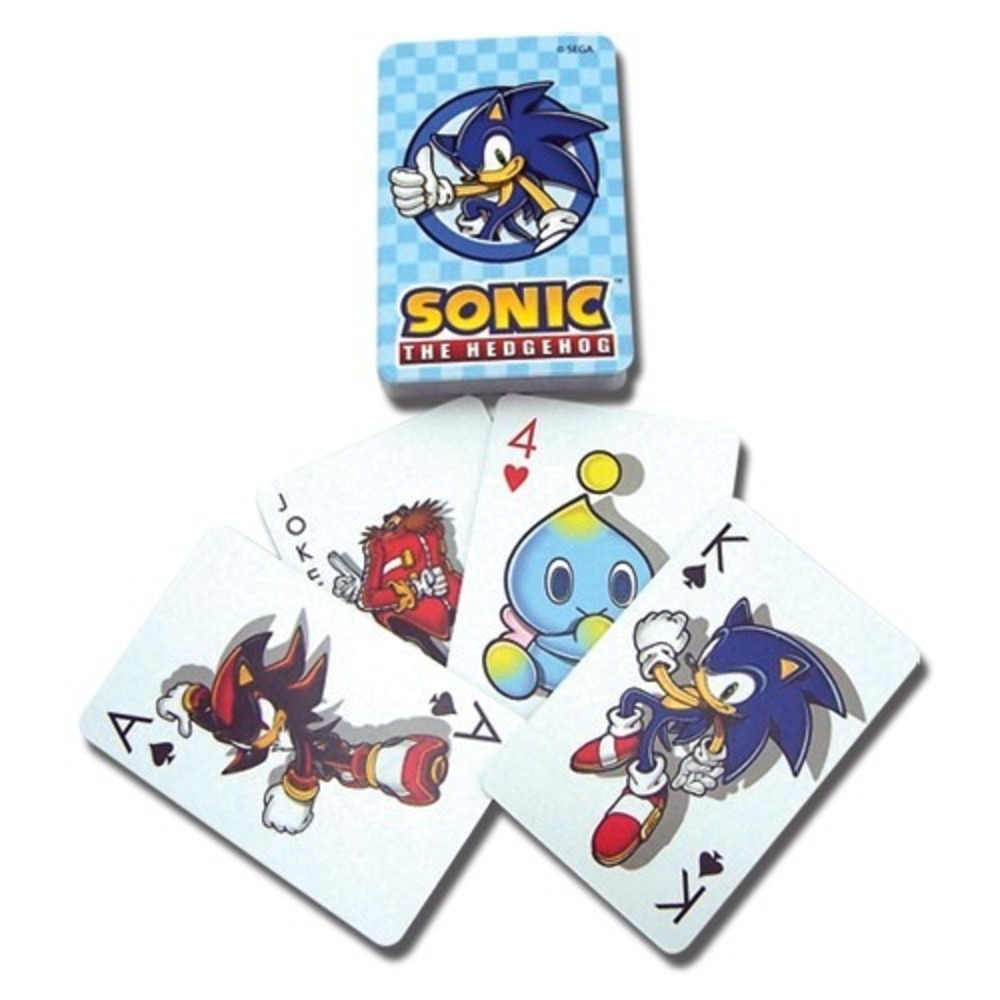 Sonic The Hedgehog Playing Cards GE #2025